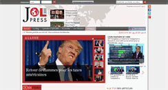 Desktop Screenshot of jolpress.com