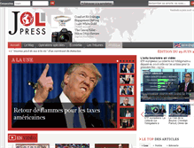 Tablet Screenshot of jolpress.com